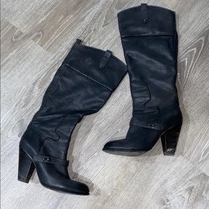 Sam Edelman gray knee-high boots